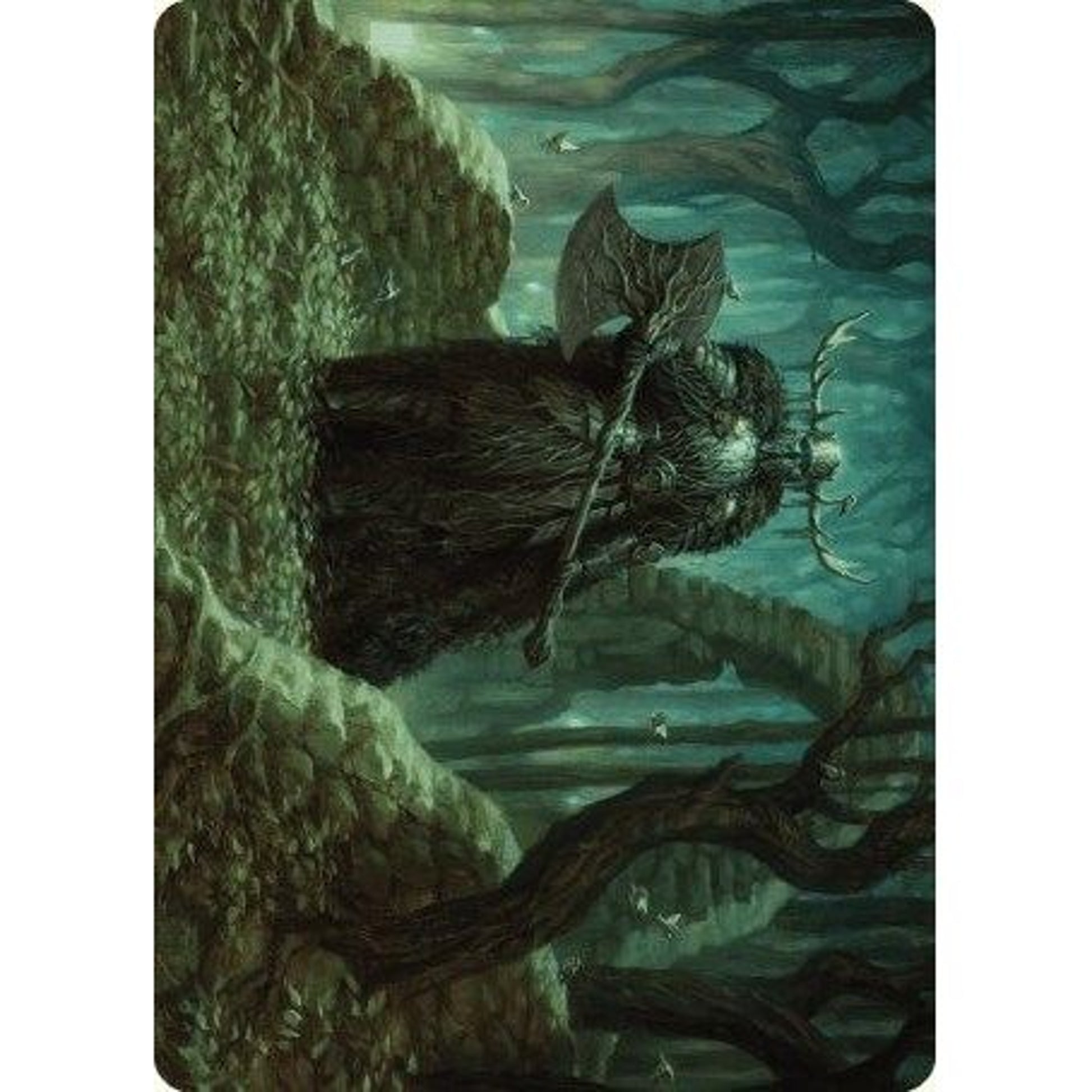 Image for Mosswood Dreadknight Art Card (40) (ASWOE) - Magic: The Gathering