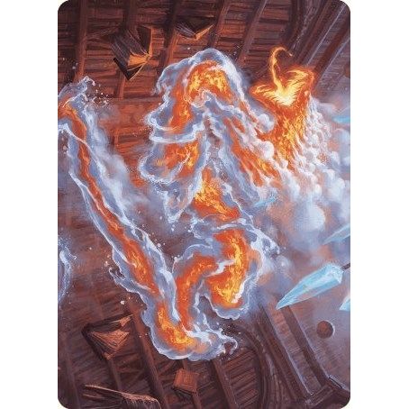 Image for Scalding Viper Art Card (41) (ASWOE) - Magic: The Gathering