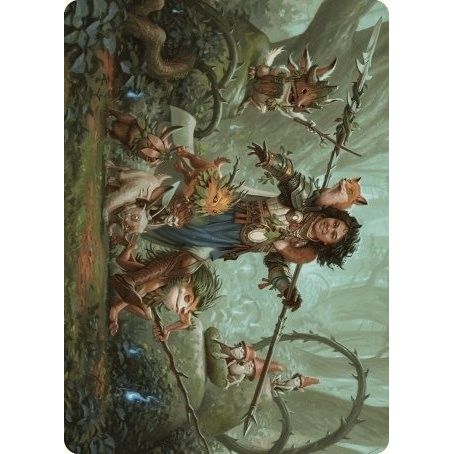 Image for Ellivere of the Wild Court Art Card (49) (ASWOE) - Magic: The Gathering