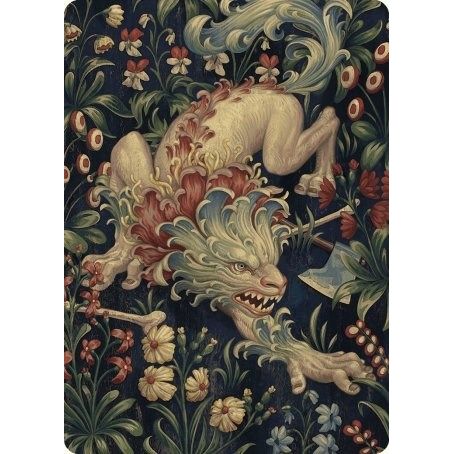 Image for Beast Token Art Card (56) (ASWOE) - Magic: The Gathering
