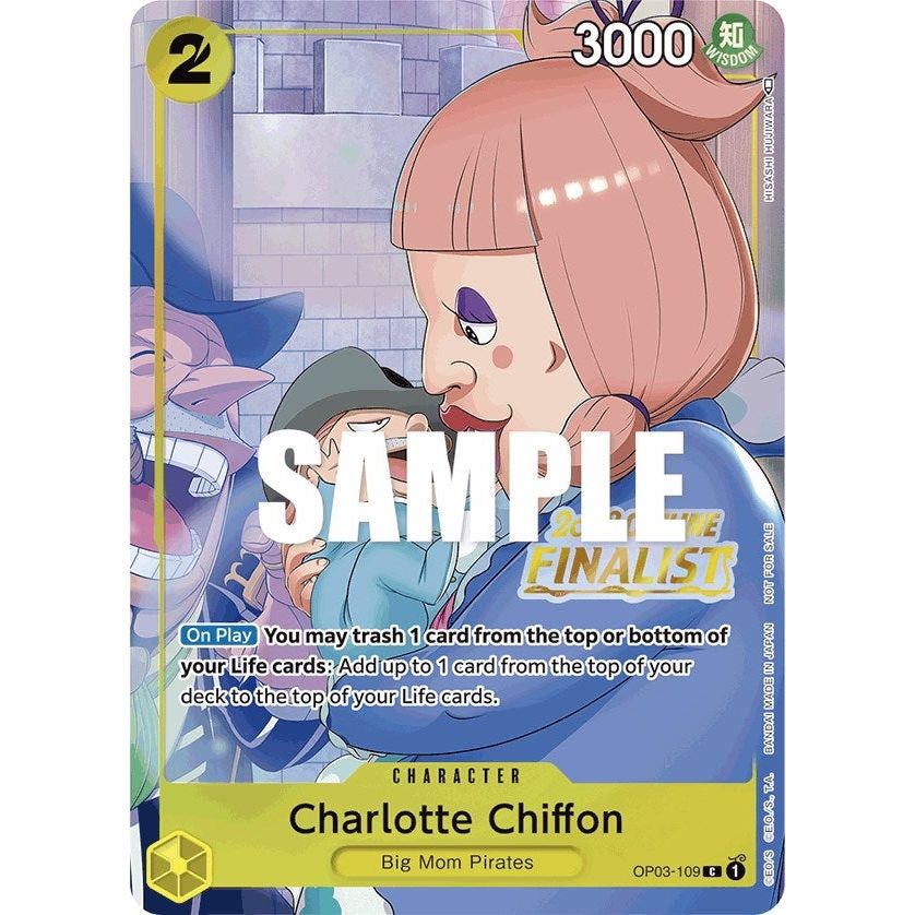 Image for Charlotte Chiffon (Offline Regional 2023) [Finalist] (OP03-109) (OP-PR) - One Piece Card Game