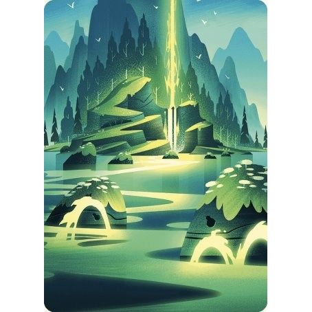 Image for Leyline of Abundance Art Card (73) (ASWOE) - Magic: The Gathering