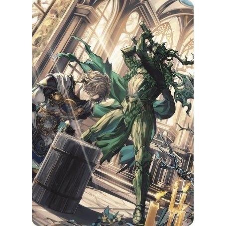 Image for Karmic Justice Anime Art Card (77) (ASWOE) - Magic: The Gathering