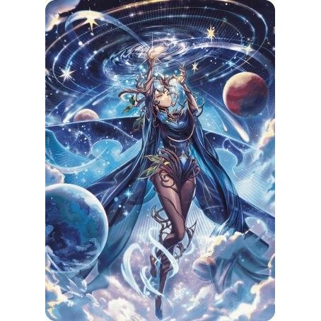 Image for Omniscience Anime Art Card (78) (ASWOE) - Magic: The Gathering