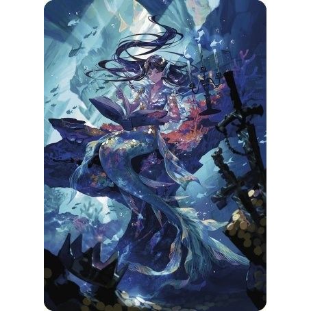 Image for Rhystic Study Art Card (79) (ASWOE) - Magic: The Gathering