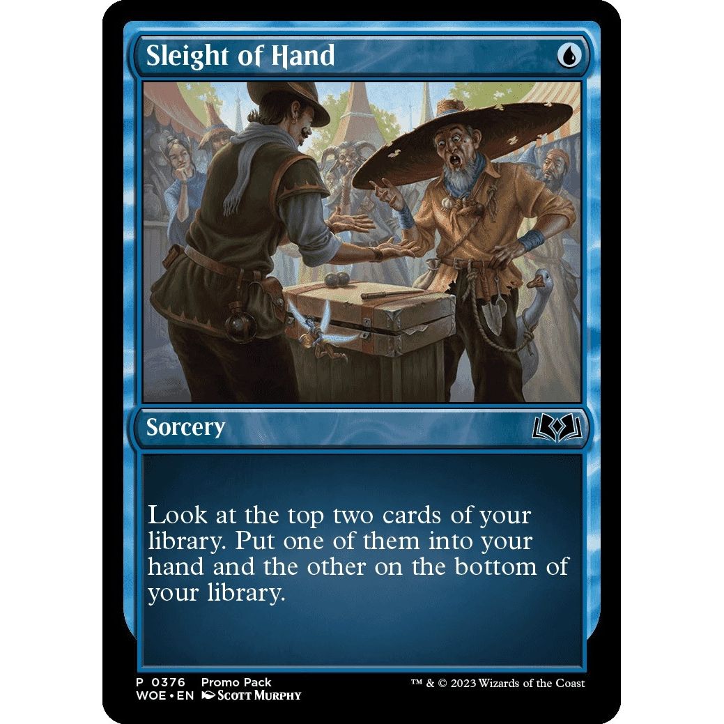 Image for Sleight of Hand (376) (PPWOE) - Magic: The Gathering