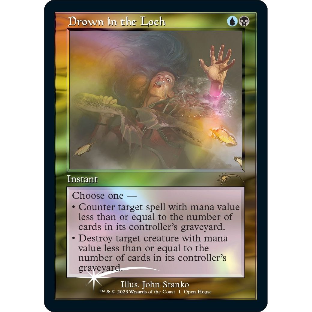 Image for Drown in the Loch (Retro Frame) (1) (OHP) - Magic: The Gathering