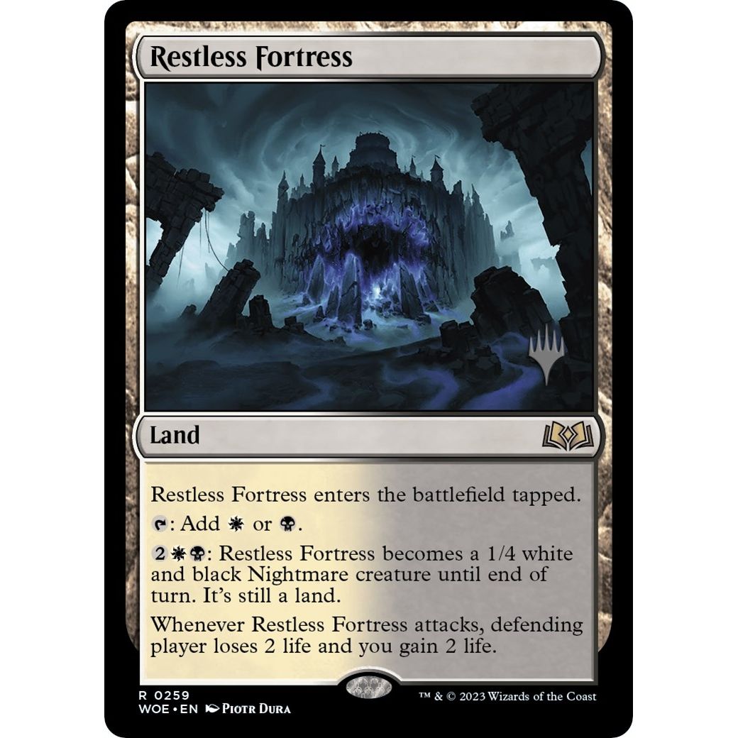 Image for Restless Fortress (259) (PPWOE) - Magic: The Gathering
