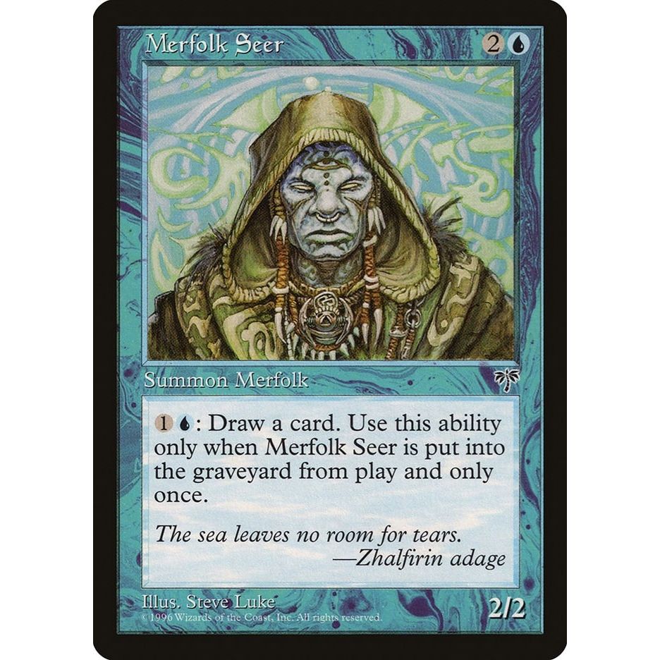 Image for Merfolk Seer (MIR) - Magic: The Gathering