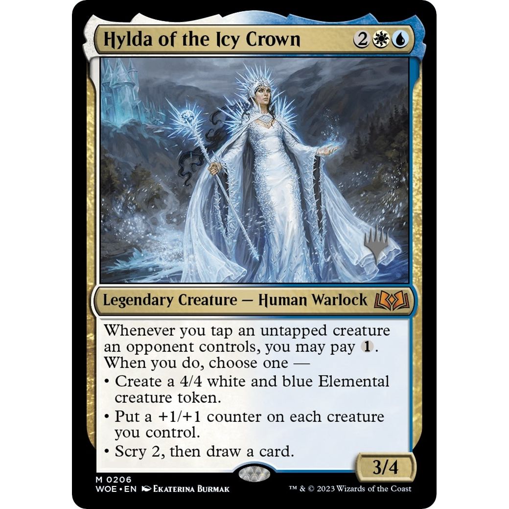 Image for Hylda of the Icy Crown (206) (PPWOE) - Magic: The Gathering