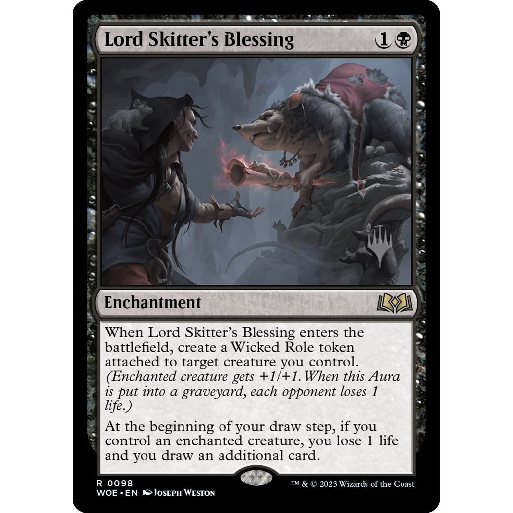 Image for Lord Skitter's Blessing (98) (PPWOE) - Magic: The Gathering