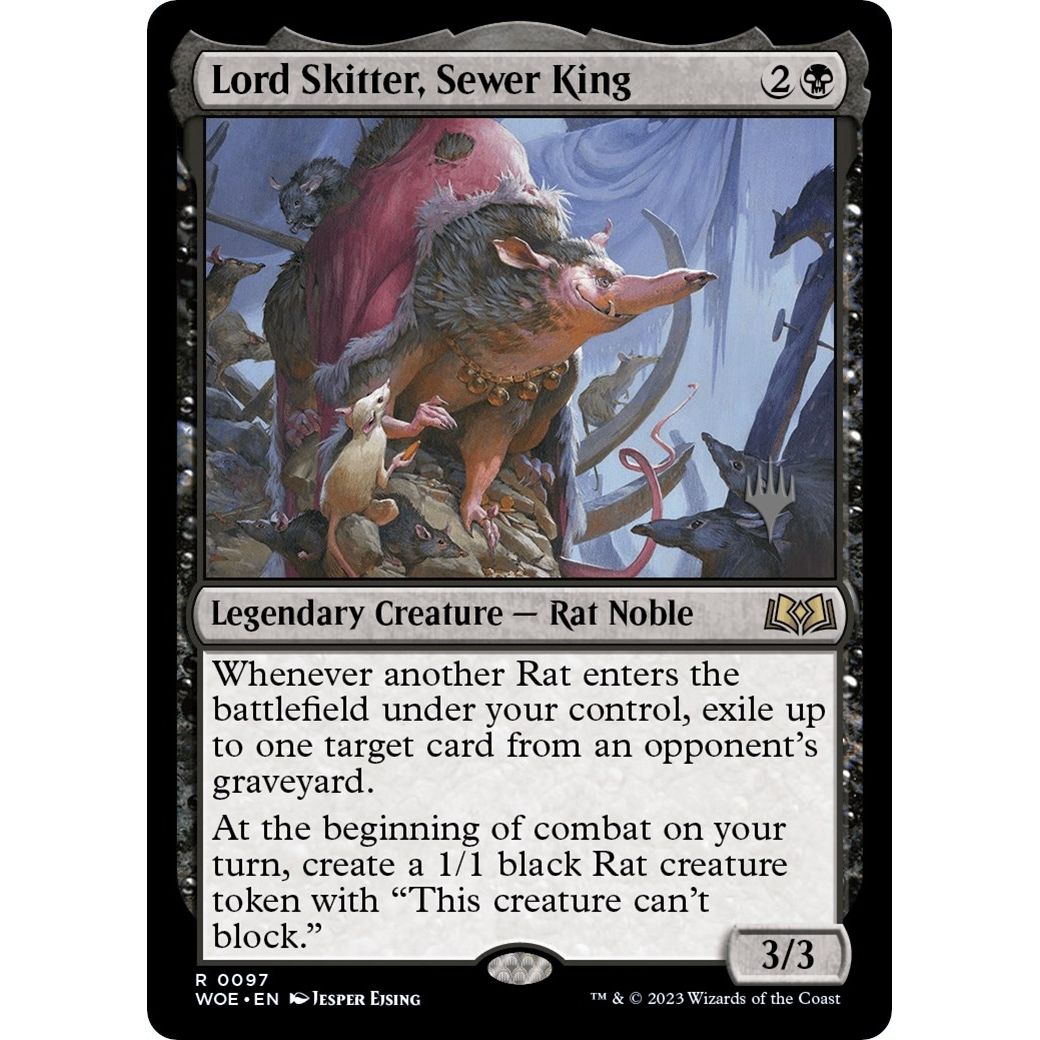 Image for Lord Skitter, Sewer King (97) (PPWOE) - Magic: The Gathering