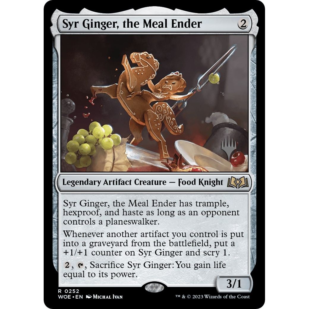 Image for Syr Ginger, the Meal Ender (252) (PPWOE) - Magic: The Gathering