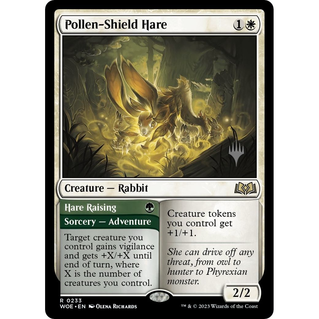 Image for Pollen-Shield Hare (233) (PPWOE) - Magic: The Gathering
