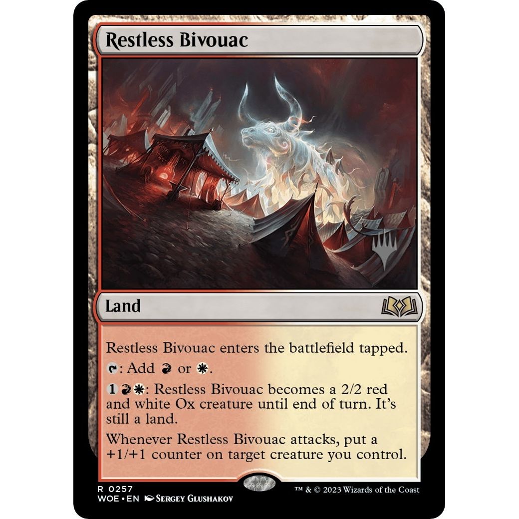 Image for Restless Bivouac (257) (PPWOE) - Magic: The Gathering