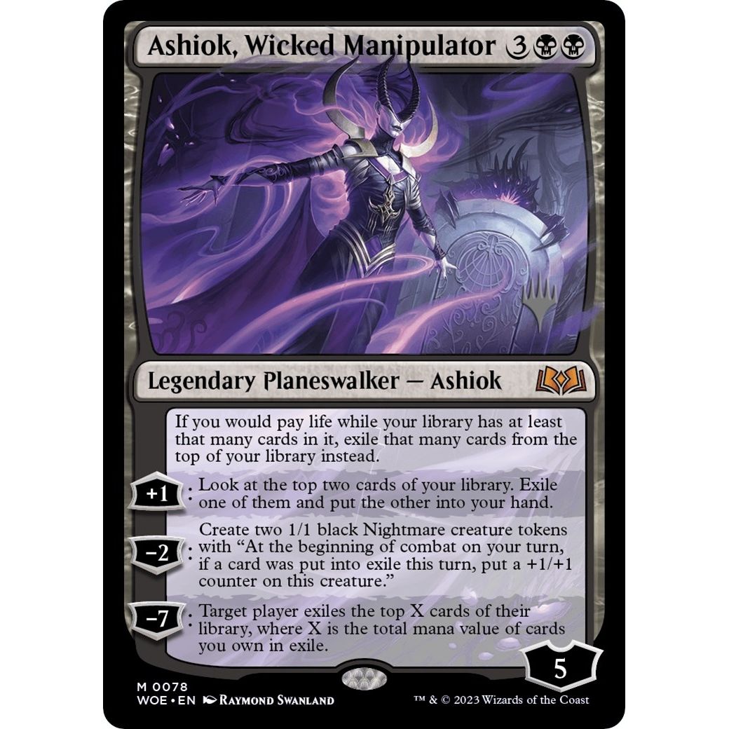 Image for Ashiok, Wicked Manipulator (78) (PPWOE) - Magic: The Gathering