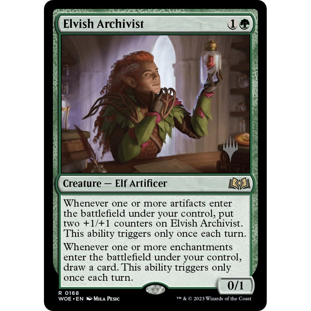Image for Elvish Archivist (168) (PPWOE) - Magic: The Gathering