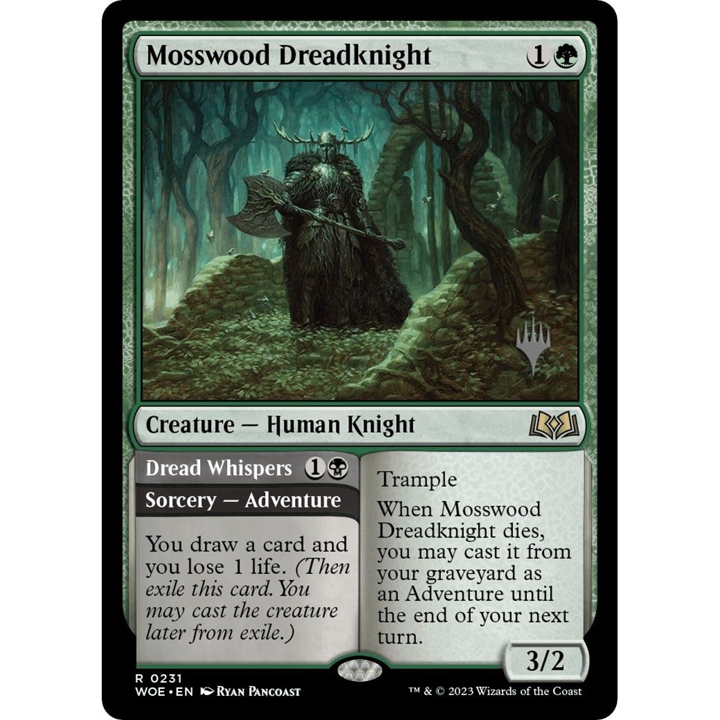 Image for Mosswood Dreadknight (231) (PPWOE) - Magic: The Gathering