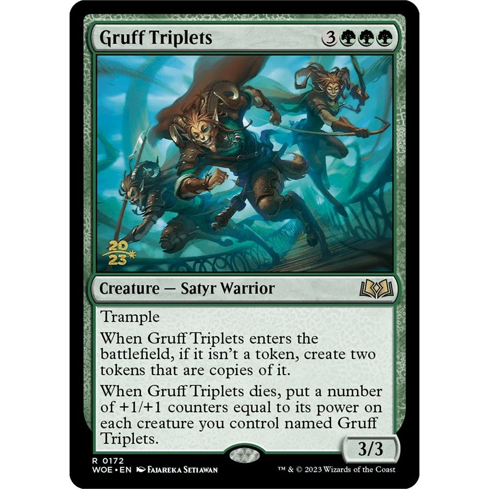 Image for Gruff Triplets (172) (PRE) - Magic: The Gathering