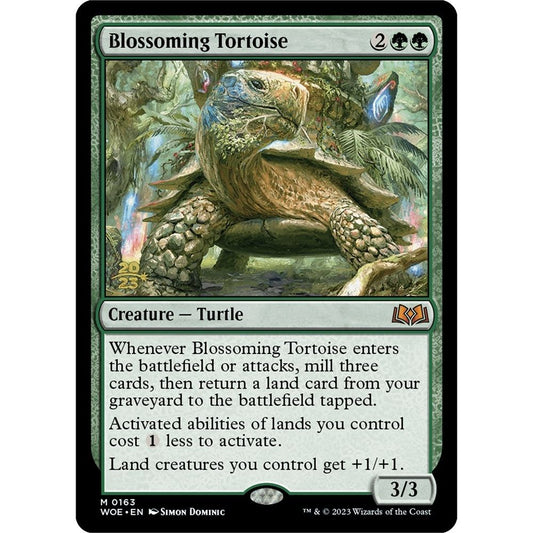 Image for Blossoming Tortoise (163) (PRE) - Magic: The Gathering