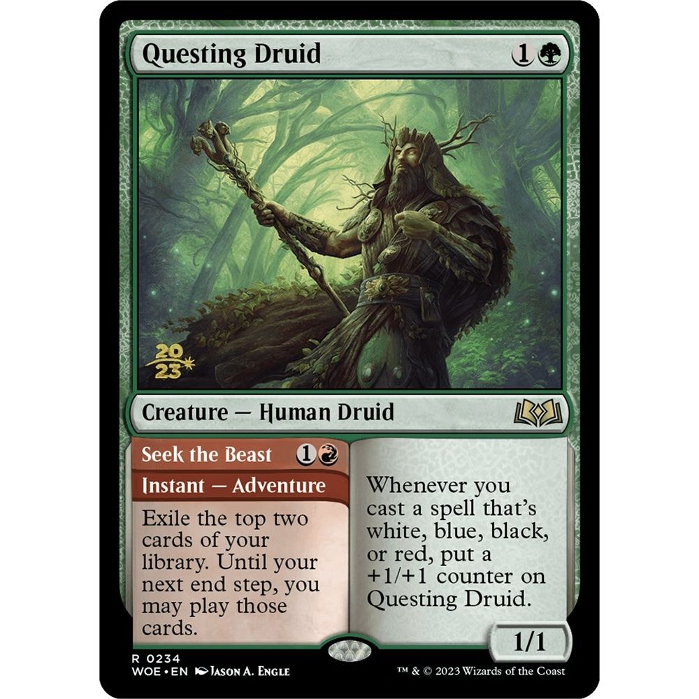 Image for Questing Druid (234) (PRE) - Magic: The Gathering