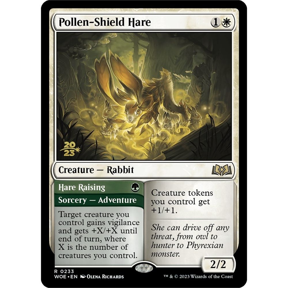 Image for Pollen-Shield Hare (233) (PRE) - Magic: The Gathering