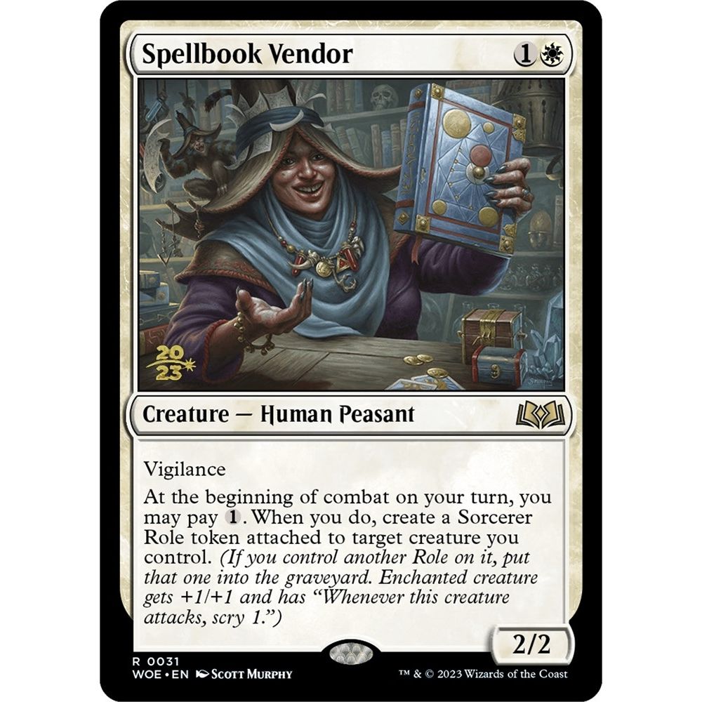 Image for Spellbook Vendor (31) (PRE) - Magic: The Gathering