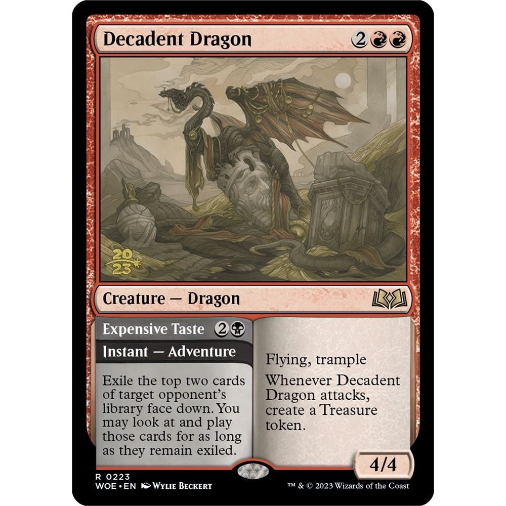 Image for Decadent Dragon (223) (PRE) - Magic: The Gathering