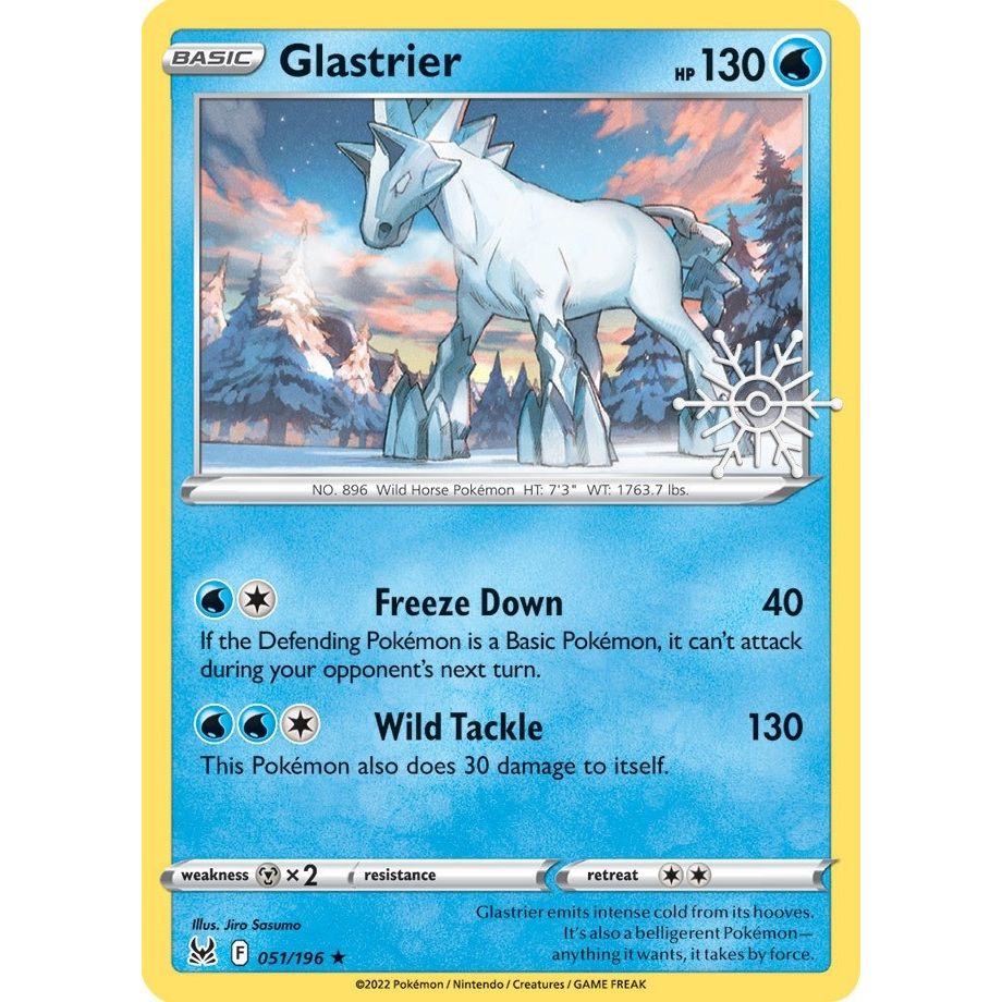 Image for Glastrier - 051/196 (Holiday Calendar) (051/196) (MCAP) - Pokemon