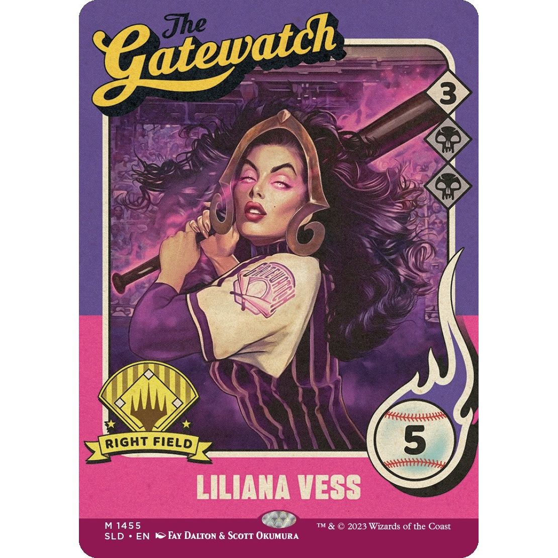 Image for Liliana Vess (1455) (1455) (SLD) - Magic: The Gathering