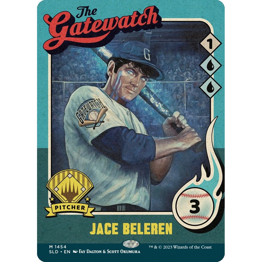 Image for Jace Beleren (1454) (1454) (SLD) - Magic: The Gathering