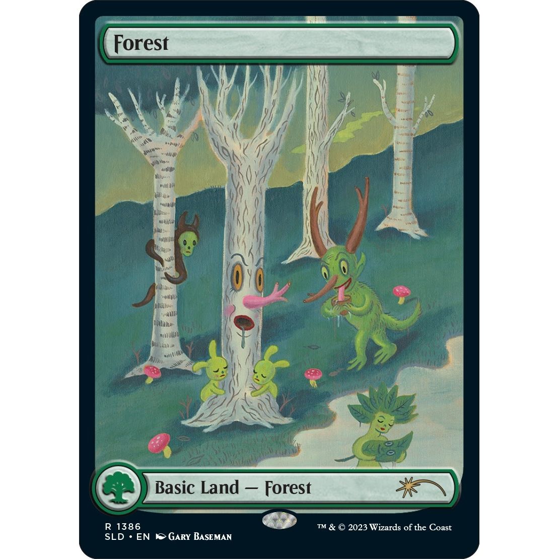 Image for Forest (1386) (1386) (SLD) - Magic: The Gathering