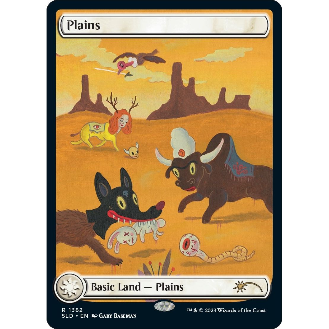 Image for Plains (1382) (1382) (SLD) - Magic: The Gathering