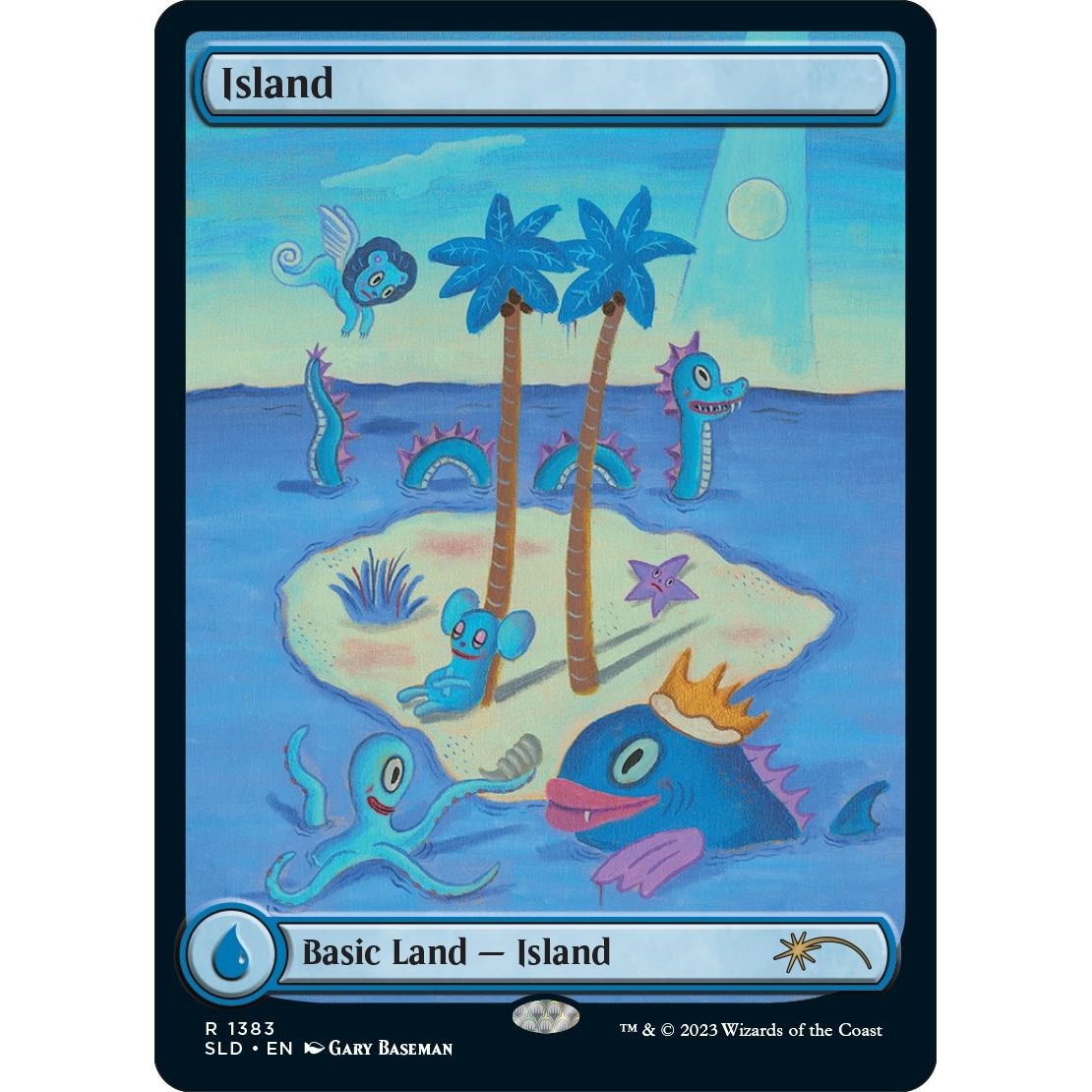 Image for Island (1383) (1383) (SLD) - Magic: The Gathering
