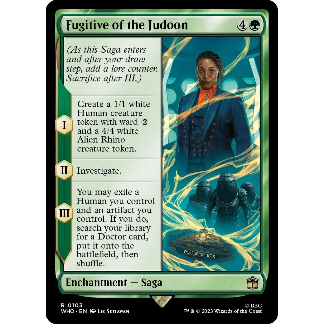Image for Fugitive of the Judoon (103) (WHO) - Magic: The Gathering