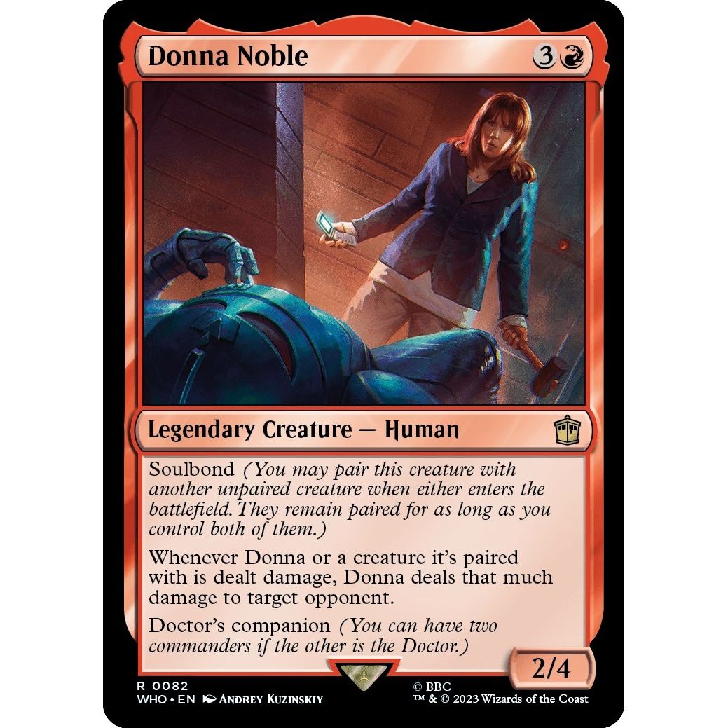 Image for Donna Noble (82) (WHO) - Magic: The Gathering