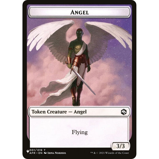 Image for Angel // Soldier Double-Sided Token (1 // 2) (LIST) - Magic: The Gathering