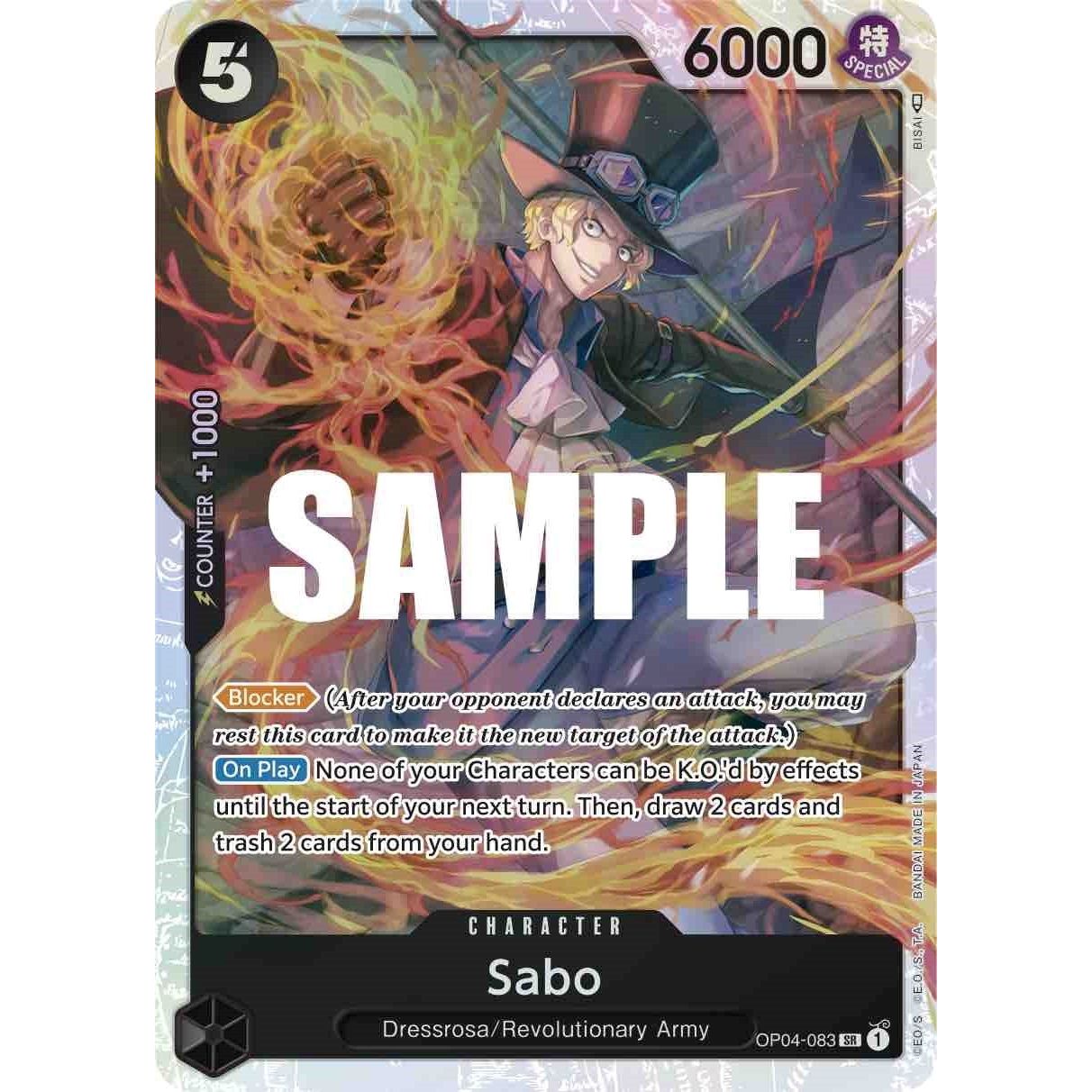 Image for Sabo (OP04-083) (OP04) - One Piece Card Game