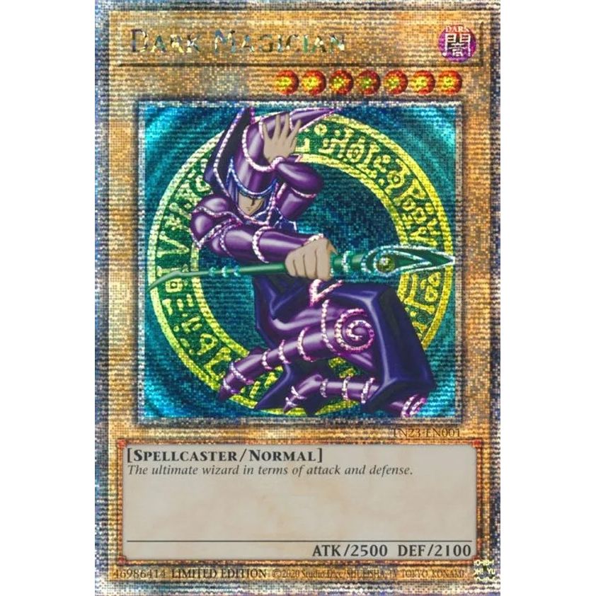 Image for Dark Magician (Quarter Century Secret Rare) (TN23-EN001) (TN23) - YuGiOh