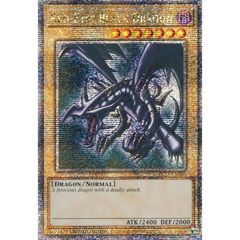 Image for Red-Eyes Black Dragon (Quarter Century Secret Rare) (TN23-EN003) (TN23) - YuGiOh