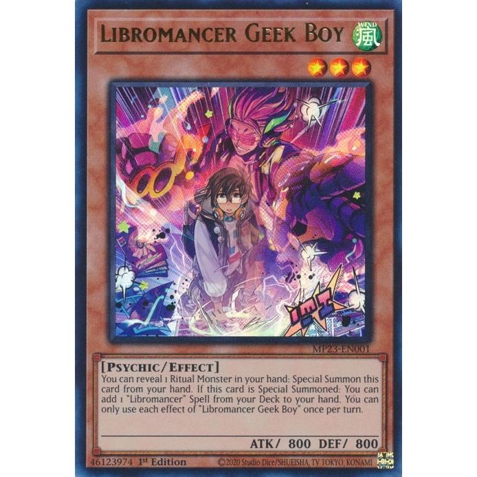 Image for Libromancer Geek Boy (MP23-EN001) (MP23) - YuGiOh
