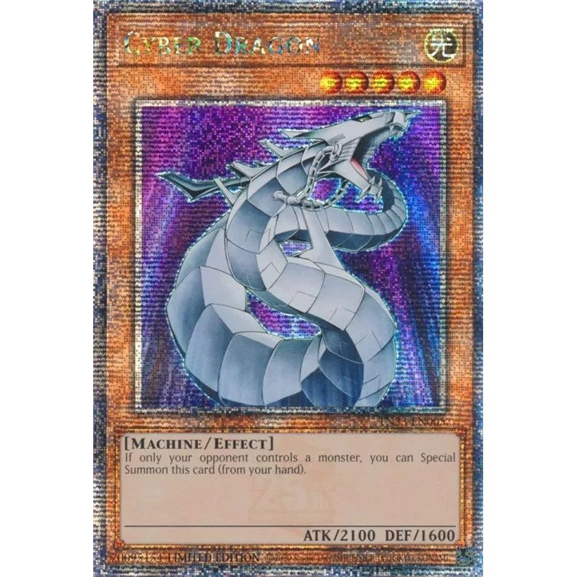 Image for Cyber Dragon (Quarter Century Secret Rare) (TN23-EN005) (TN23) - YuGiOh