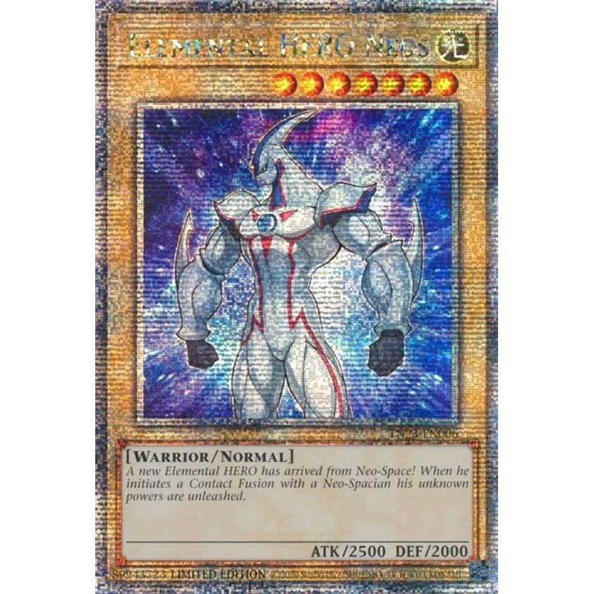 Image for Elemental HERO Neos (Quarter Century Secret Rare) (TN23-EN006) (TN23) - YuGiOh