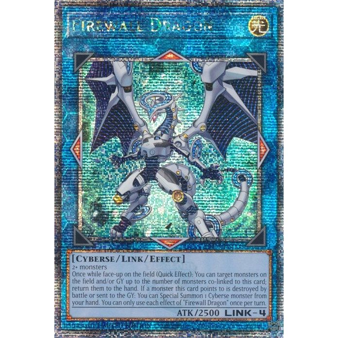 Image for Firewall Dragon (Quarter Century Secret Rare) (TN23-EN008) (TN23) - YuGiOh