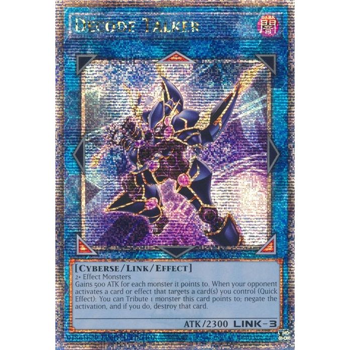 Image for Decode Talker (Quarter Century Secret Rare) (TN23-EN009) (TN23) - YuGiOh