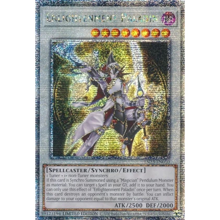 Image for Enlightenment Paladin (Quarter Century Secret Rare) (TN23-EN010) (TN23) - YuGiOh