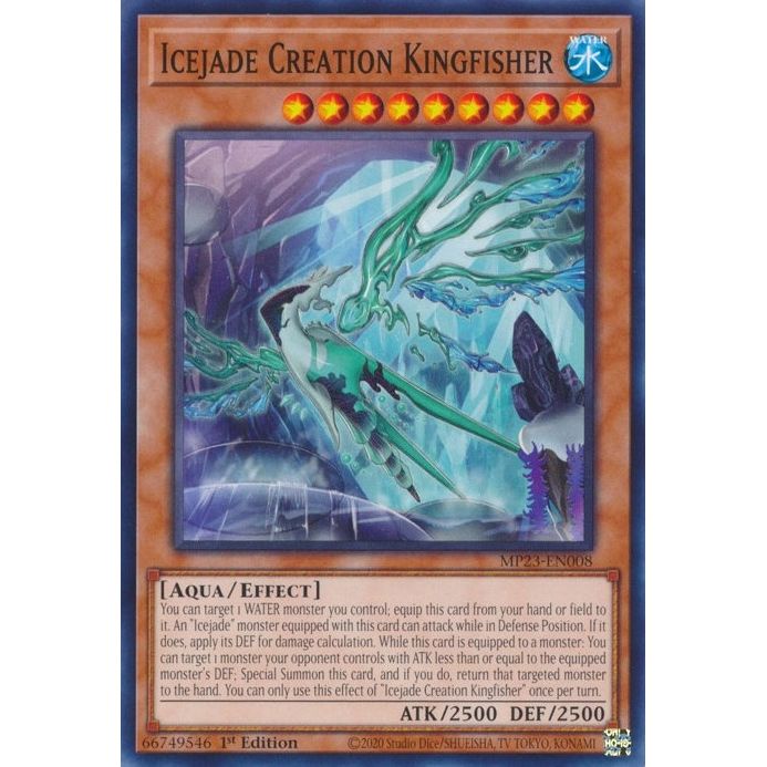 Image for Icejade Creation Kingfisher (MP23-EN008) (MP23) - YuGiOh