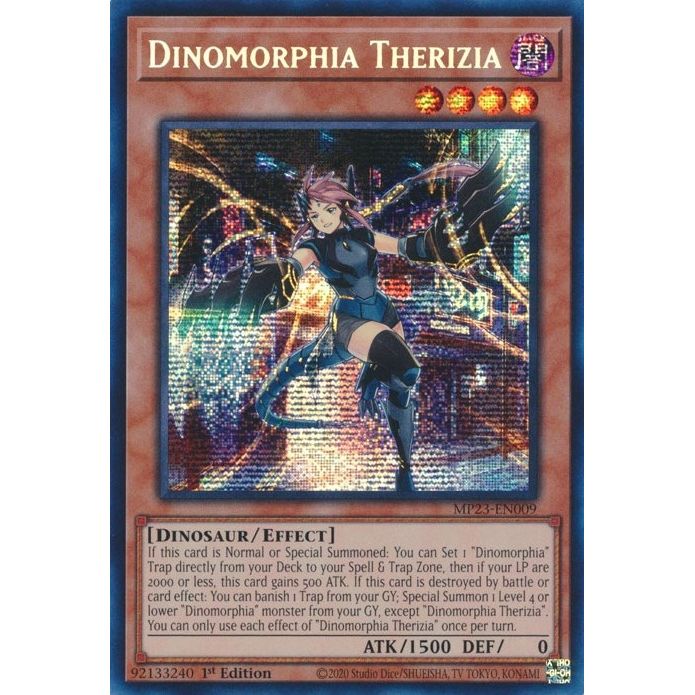 Image for Dinomorphia Therizia (MP23-EN009) (MP23) - YuGiOh