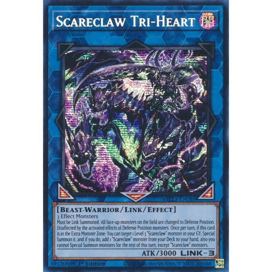 Image for Scareclaw Tri-Heart (MP23-EN088) (MP23) - YuGiOh