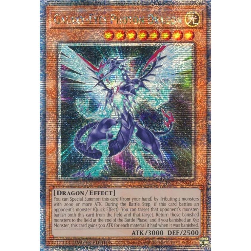 Image for Galaxy-Eyes Photon Dragon (Quarter Century Secret Rare) (TN23-EN012) (TN23) - YuGiOh